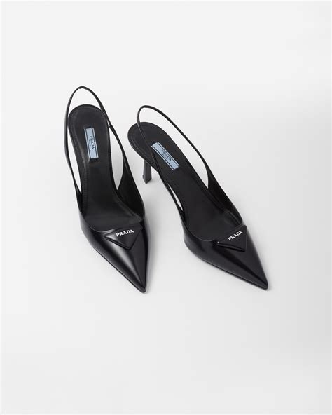 prada sling back|prada slingback sale.